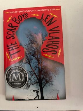 The Scar Boys by Len Vlahos - Red & Black Cover